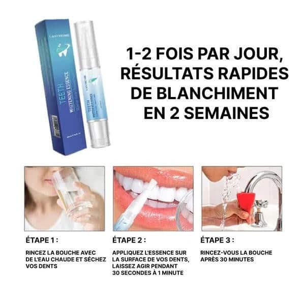Stylo Blanchisseur de Dents – White Teeth