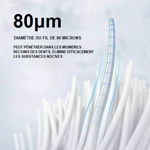 Brosse à dents Ultra Fine nettoyage profond