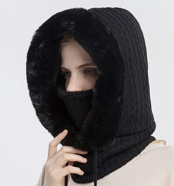 Echarpe 2 en 1 chaude pour l’hiver