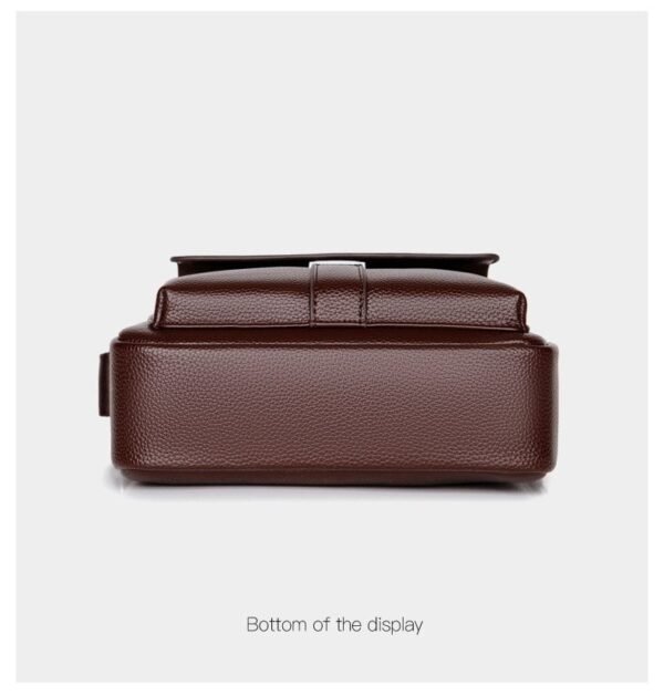 Sac a bandoulière et sacoche en cuir pour homme