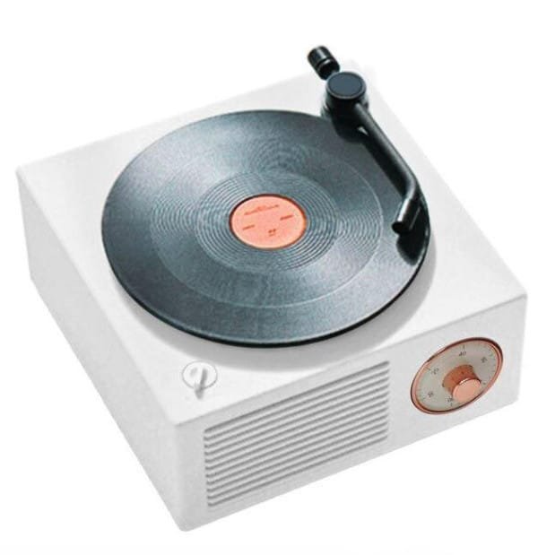 Enceinte Bluetooth Tourne-disque Vintage
