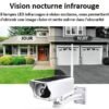 Caméra De Surveillance Sans Fil Solaire