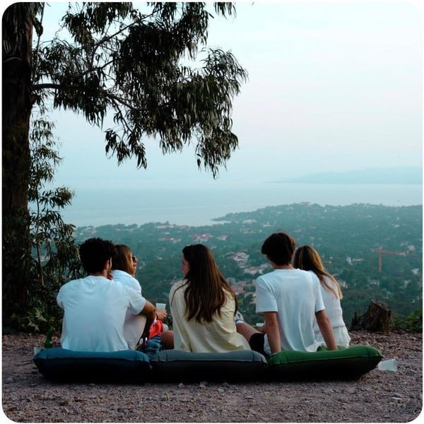 Matelas Gonflable Avec Oreiller Intégré