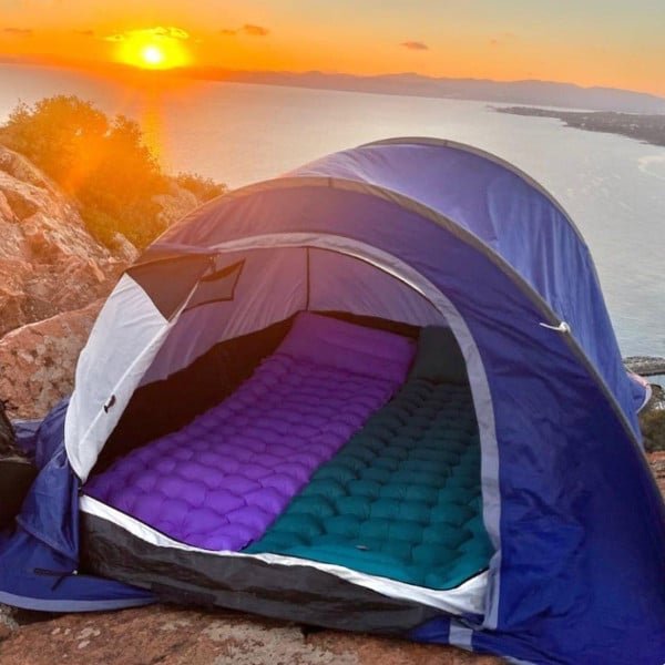 Matelas Gonflable Avec Oreiller Intégré