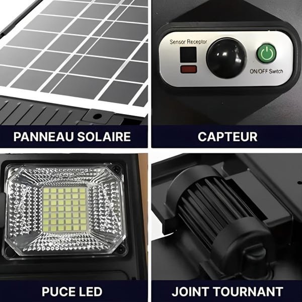 Lampe Solaire Extérieur Led