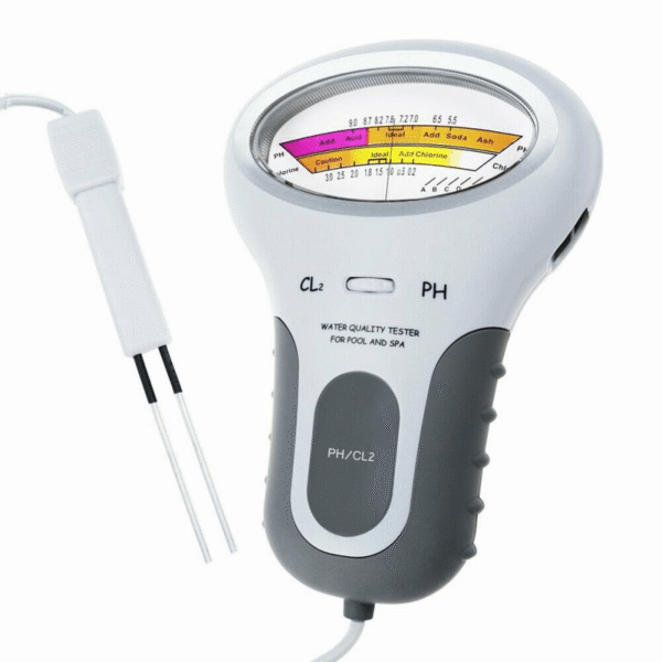 Testeur de PH et de Chlore 2 en 1