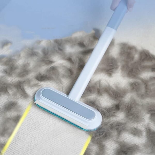 Brosse multifonction 4-en-1 pour poils d’animaux et vitres