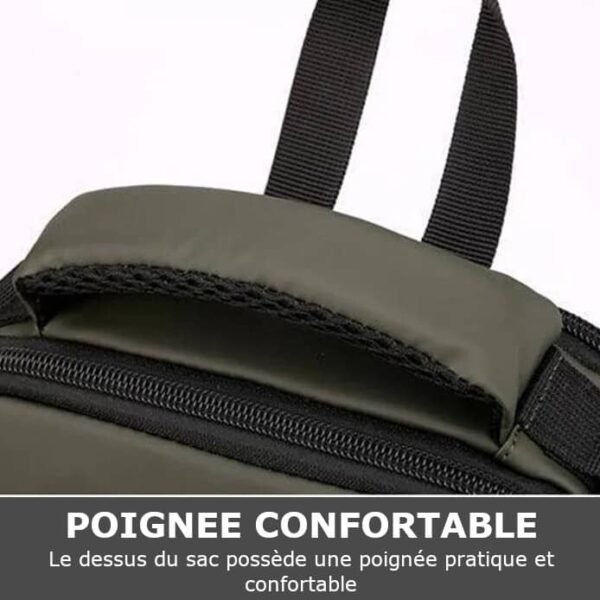 Sac a Dos Bandoulière Multifonction USB Etanche