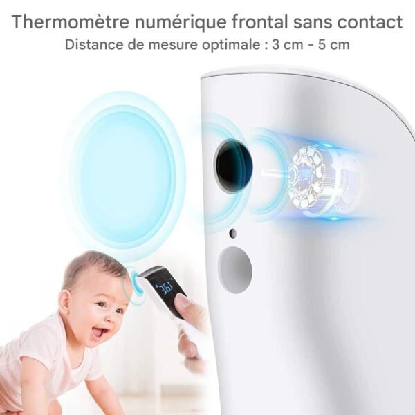 Thermomètre Infrarouge sans contact Enfants Adultes