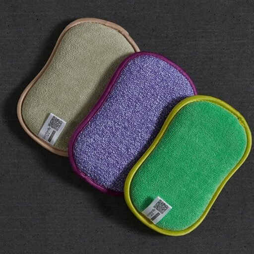 Eponge magique microfibres double action (lot de 20)