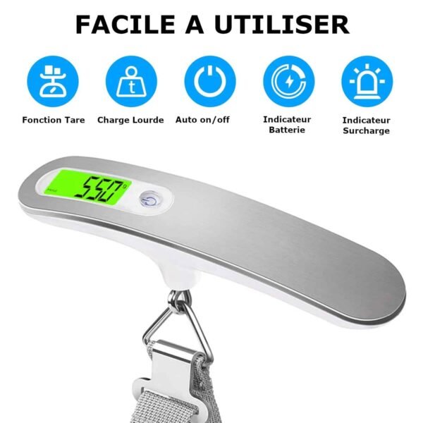 Pèse Bagage Electronique – Balance Portable de Voyage