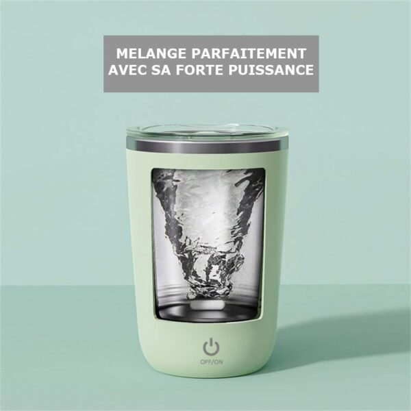 Tasse à mélangeur automatique à rotation magnétique 350 Ml