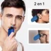Tondeuse de Poche pour Poils de Nez et Oreilles Rechargeable