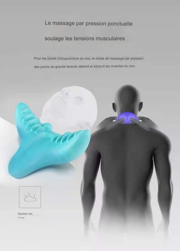 Oreiller de Massage Cervical Ergonomique