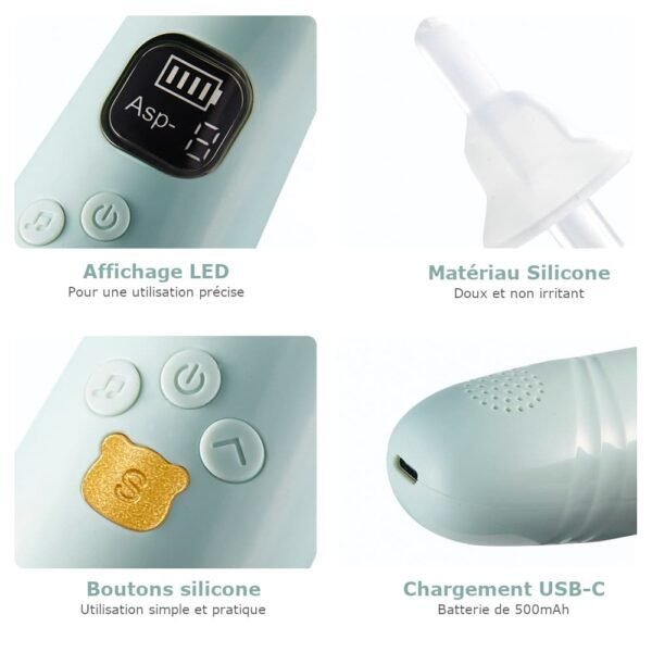 Mouche Bébé | Aspirateur Nasal Electrique NoseCare