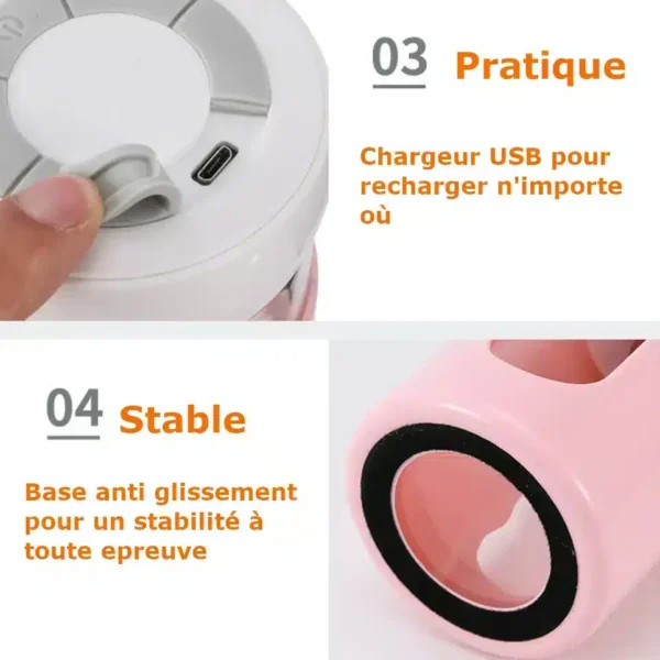 Blender Electrique Portable USB | Smoothies et Jus de Fruit