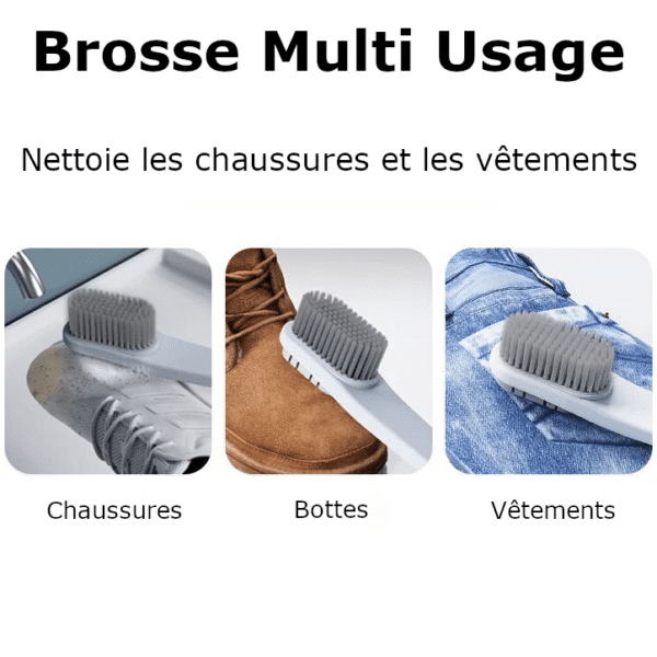 Brosse Nettoyante Chaussures Double Face
