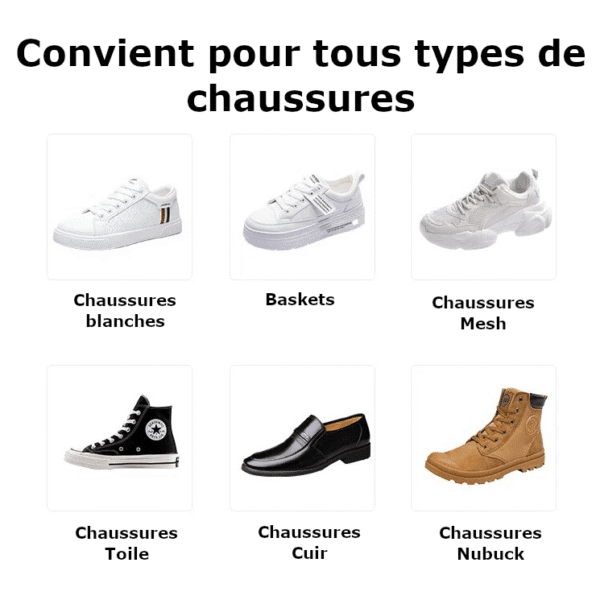 Brosse Nettoyante Chaussures Double Face