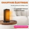Chauffage portatif ventilateur electrique
