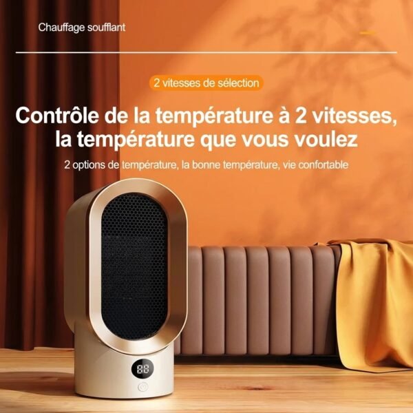 Chauffage portatif ventilateur electrique