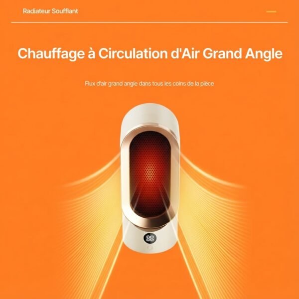 Chauffage portatif ventilateur electrique