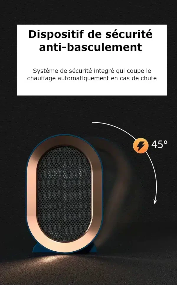 Chauffage Mobile électrique silencieux