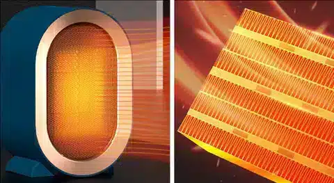 Chauffage Mobile électrique silencieux