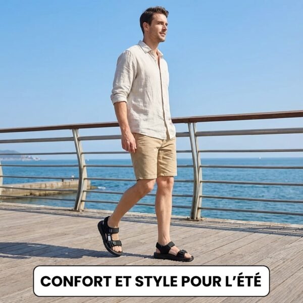 Chaussures sandales de plage résistantes pour hommes