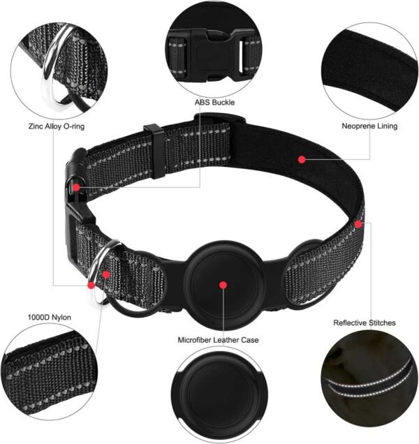 Collier de localisation lumineux pour chiens