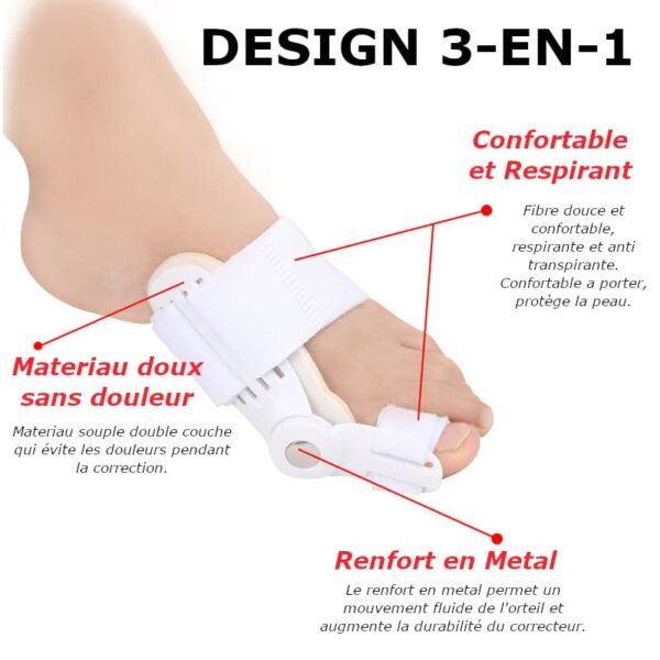 Correcteur Hallux Valgus Efficace | Orthèse