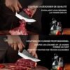Couteau de Cuisine Japonais Santoku