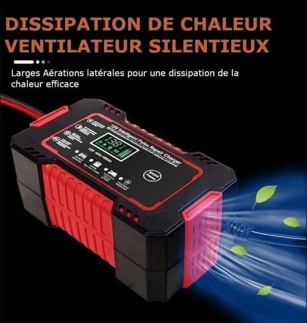 D5Q6S9136262abd1c49c185b2ae866e8bcfafP.jpg Chargeur de Batteries Voitures/Motos intelligent 12V6A