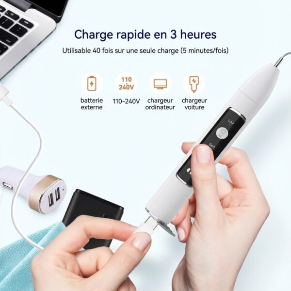 Détartreur dentaire à Ultrasons avec caméra