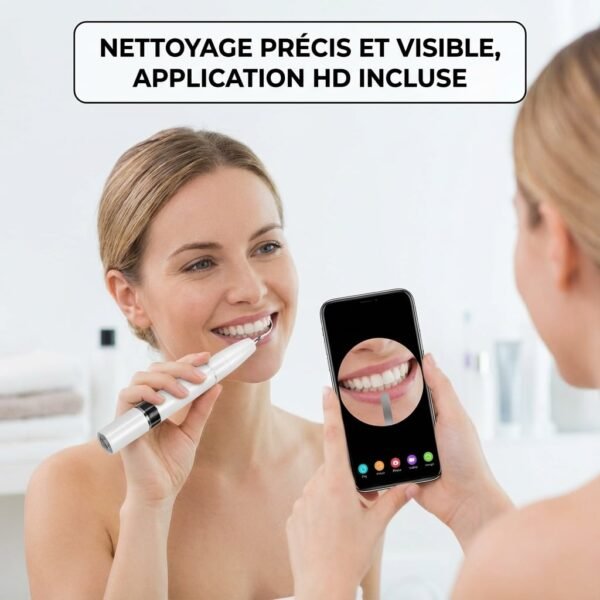 Détartreur dentaire à Ultrasons avec caméra