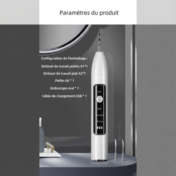 Détartreur dentaire à Ultrasons avec caméra