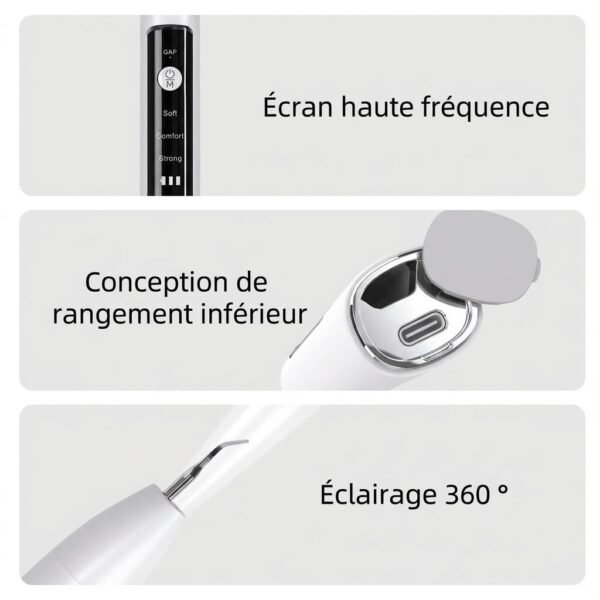 Détartreur dentaire à Ultrasons avec caméra