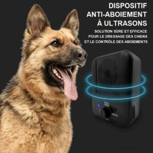 Dispositif Anti Aboiements à UltraSons portable pour Chiens
