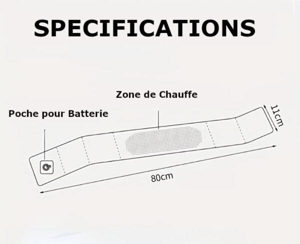 Echarpe Chauffante USB