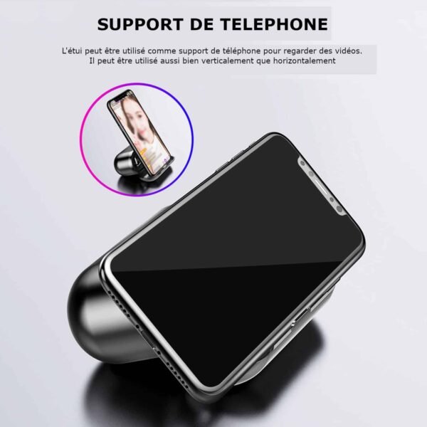 Ecouteurs sans fil Bluetooth à commandes tactiles