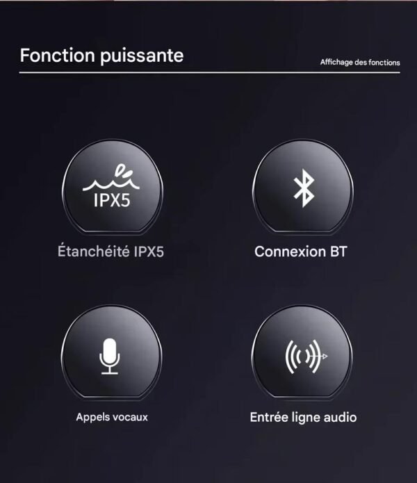 Enceinte Bluetooth Portable FM