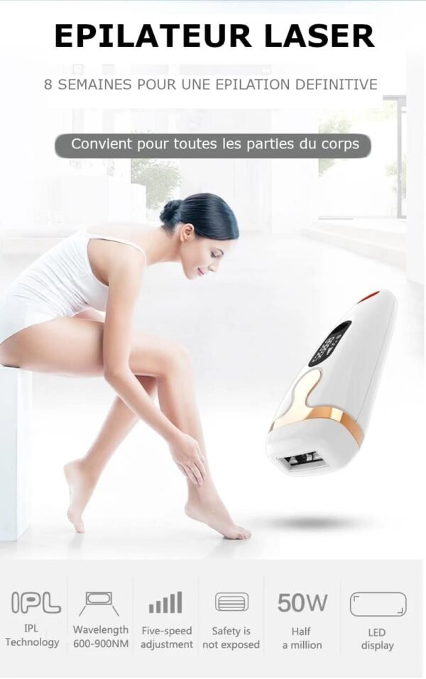 Epilateur Laser à lumière pulsée pour Femmes
