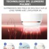 Epilateur Laser à lumière pulsée pour Femmes