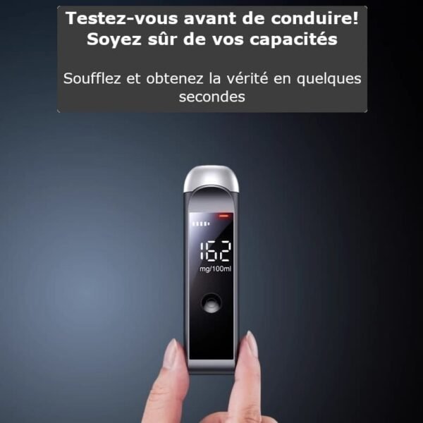 Ethylomètre de précision portable sans contact