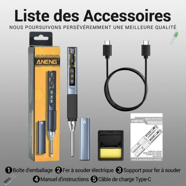 Fer a souder electrique intelligent