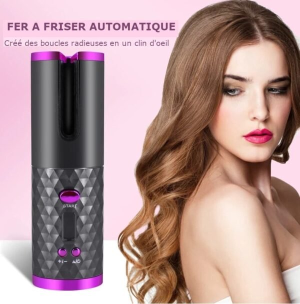 Fer a Friser Automatique Portable HairCare