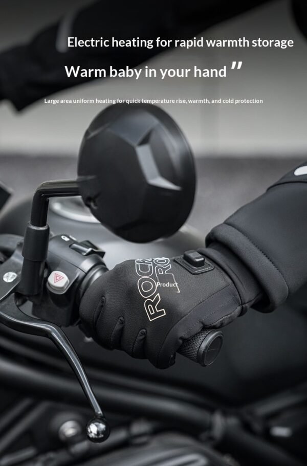 Gants Chauffants USB rechargeables coupe-vent