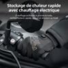Gants Chauffants USB rechargeables coupe-vent