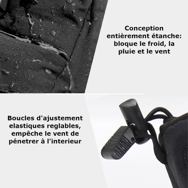 Gants Chauffants Hiver USB