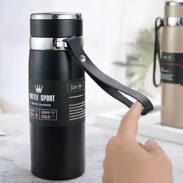 Gourde Thermos Isotherme 1Litre Acier Inoxydable