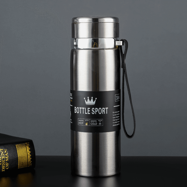 Gourde Thermos Isotherme 1Litre Acier Inoxydable